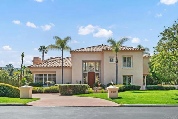 Stunning Mediterranean Rancho Santa Fe Home For Sale.6367 Calle