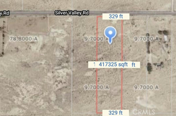 0 SILVER VALLEY ROAD, NEWBERRY SPRINGS, CA 92365 - Image 1